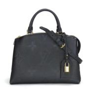 Louis Vuitton Vintage Pre-owned Canvas handvskor Black, Dam