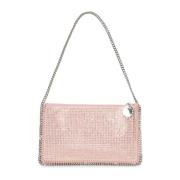 Stella McCartney Rosa Kristall Clutch Väska Pink, Dam