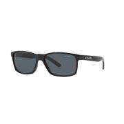 Arnette Black/Grey Polarized Sunglasses Black, Unisex