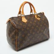 Louis Vuitton Vintage Pre-owned Canvas louis-vuitton-vskor Brown, Dam