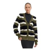 Silvian Heach Dam Cardigan Sweater Green, Dam