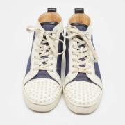 Christian Louboutin Pre-owned Pre-owned Denim sneakers Blue, Herr