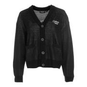 Carhartt Wip Broderad Cardigan med Jacquard-detalj Black, Herr