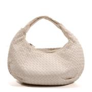 Bottega Veneta Vintage Pre-owned Laeder handvskor White, Dam