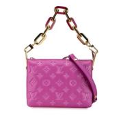 Louis Vuitton Vintage Pre-owned Canvas louis-vuitton-vskor Pink, Dam