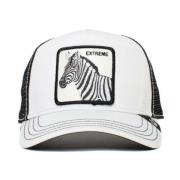 Goorin Bros Animal Farm Trucker Keps Svart/Vit White, Unisex