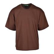 Garment Workshop Bomull T-shirt Brown, Herr