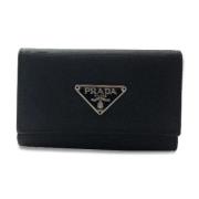 Prada Vintage Pre-owned Nylon plnbcker Black, Dam