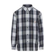 Carhartt Wip Rutig Blanton Skjorta Gray, Herr