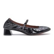 Lanvin Svart Ballerina Kilskor Black, Dam