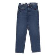 Amish Straight Denim Herr Jeans Blue, Herr