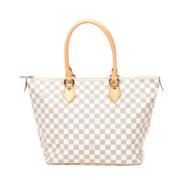 Louis Vuitton Vintage Pre-owned Canvas louis-vuitton-vskor White, Dam