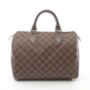 Louis Vuitton Vintage Pre-owned Canvas handvskor Brown, Dam