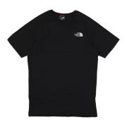 The North Face Logo Tee Svart/Summit Guld Kort Ärm Black, Herr