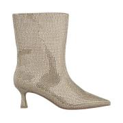 Alma EN Pena Blanka ankelboots klack Brown, Dam