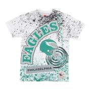 Mitchell & Ness Philadelphia Eagles NFL Lag Tee Shirt Multicolor, Herr