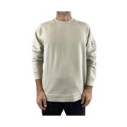 Stone Island Beige Rund Hals Ghost Edition Tröja Beige, Herr