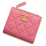 Chanel Vintage Pre-owned Laeder plnbcker Pink, Dam