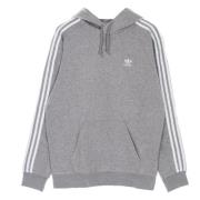 Adidas Klassisk 3 Ränder Hoodie Grå Gray, Dam