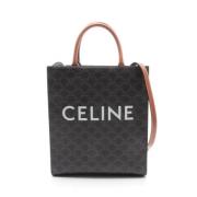 Celine Vintage Pre-owned Plast handvskor Brown, Dam