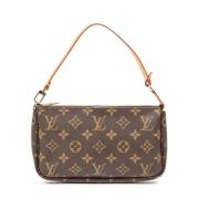 Louis Vuitton Vintage Pre-owned Canvas louis-vuitton-vskor Brown, Dam