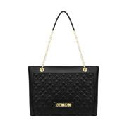 Love Moschino Shoulder Bags Black, Dam