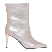 Steve Madden Silver Lyricals Ankelboots Gray, Dam