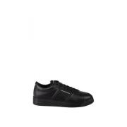 Emporio Armani Herr Sneakers av Armani Black, Herr