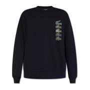 Lacoste Sweatshirt med logotyp Blue, Herr