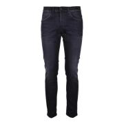 Dondup Slim-fit Jeans Black, Herr