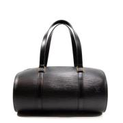 Louis Vuitton Vintage Pre-owned Tyg axelremsvskor Black, Dam