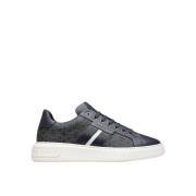 Bally Läder Logga Sneakers Blue, Herr