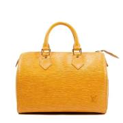 Louis Vuitton Vintage Pre-owned Tyg louis-vuitton-vskor Yellow, Dam