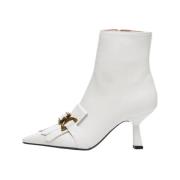 Poche Paris Ankelboots White, Dam