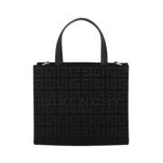 Givenchy Svart Läder Mini G-Tote Väska Black, Dam