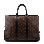 Louis Vuitton Vintage Pre-owned Canvas louis-vuitton-vskor Brown, Dam