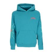 Propaganda Triangle Web Hoodie Petrol Blue, Herr