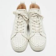 Christian Louboutin Pre-owned Pre-owned Laeder sneakers White, Herr