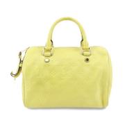 Louis Vuitton Vintage Pre-owned Laeder louis-vuitton-vskor Yellow, Dam