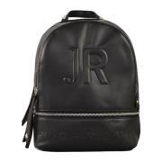 John Richmond Stilig PU-ryggsäck Black, Dam