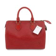 Louis Vuitton Vintage Pre-owned Tyg louis-vuitton-vskor Red, Dam