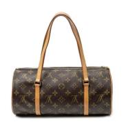 Louis Vuitton Vintage Pre-owned Canvas handvskor Brown, Dam