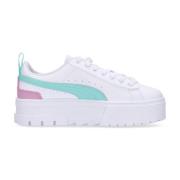 Puma Vit Sneaker med Snörning Multicolor, Dam