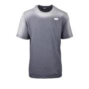 Diesel Bomull T-shirt Gray, Herr