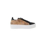 Alviero Martini 1a Classe Svarta Sneakers Donnavventura Geo Classic Bl...