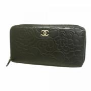 Chanel Vintage Pre-owned Laeder plnbcker Black, Dam