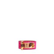 Hermès Vintage Pre-owned Laeder armband Pink, Dam