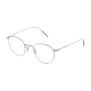 Oliver Peoples Borstad Silver Stiliga Glasögon Gray, Unisex