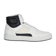 Common Projects Vit/Blå Läder Snörskor White, Herr