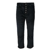 Dondup Jeans Black, Dam